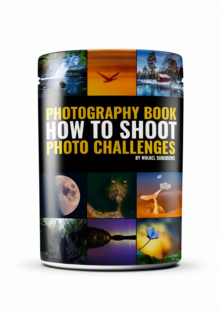 Installing Digital Photography Photo Essays Kindle eBook by Mikael Sundberg 2024 on a wooden desk