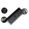 Bar Drain Tray Spill Stop Black Plastic 14x5x3 with Extension Tube-4