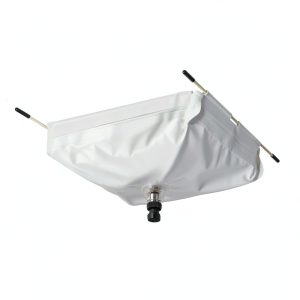 Drywall Ceiling Leak Diverter Tarp by New Pig 16x16x3 Heavy-Duty Vinyl-0