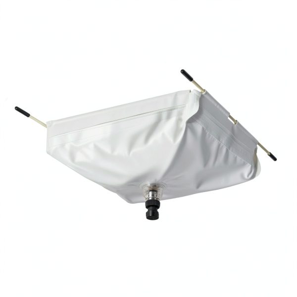 Drywall Ceiling Leak Diverter Tarp by New Pig 16x16x3 Heavy-Duty Vinyl-0