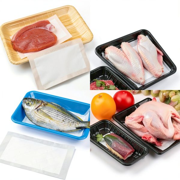 Meat Absorbent Pads 500 Pack 4x6 Inch Food Safe Soaker Pads-4