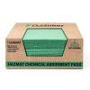 FlashDry Chemical Spill Absorbent Pads Earthsafe 100 Pack Absorbency-0