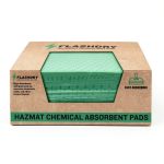FlashDry Chemical Spill Absorbent Pads Earthsafe 100 Pack Absorbency-0