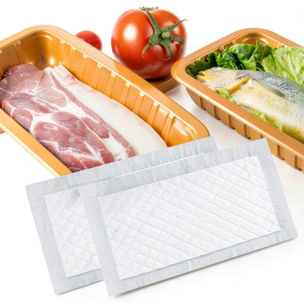Meat Absorbent Pads 500 Pack 4x6 Inch Food Safe Soaker Pads-2